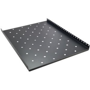 Protech 1U 11 Inches Vented Four Post Cabinet Shelf for 450mm Cabinets