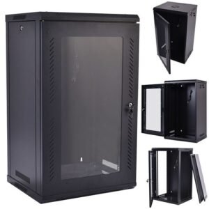 Wall Mount Cabinet 15U x 18″ Depth, 15U 450MM