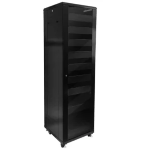 42U A/V and Networking Cabinet – Secure, Versatile, and Spacious Storage Solution in Black Finish 1000MM