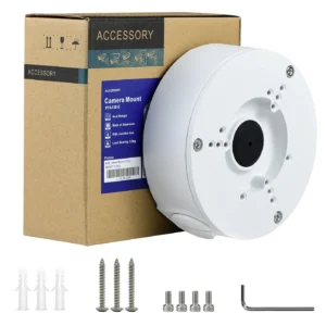 Dahua DH-PFA130 Water-proof Junction Box For CCTV Turret Camera Bullet Camera , Aluminum Waterproof Hide Cable Junction Box Compatible with Solar Panel, Fits Wall Ceiling