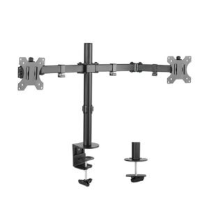 Protech DM-340 13”-32” Dual-Monitor Steel Articulating Monitor Mount