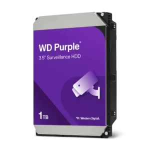WD Purple Surveillance Hard Drive – 1TB
