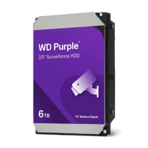 WD Purple Surveillance Hard Drive – 6TB
